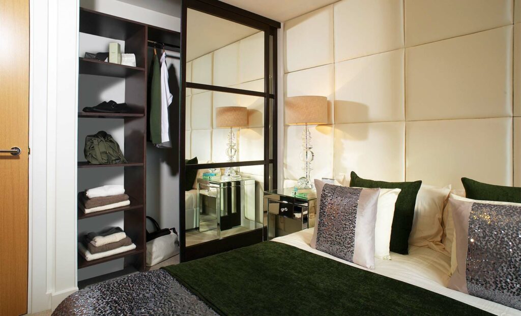 Classic customised wardrobe interior